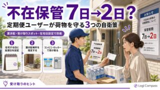 【Amazon定期便ユーザー危機】不在保管期間が7日→2日に短縮？勝手に返品されないための3つの自衛策